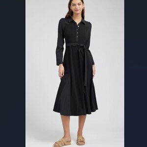 Current Air Ribbed knit midi dress